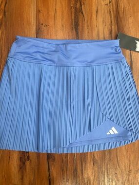 Adidas Girls Woven Pleated Skirt